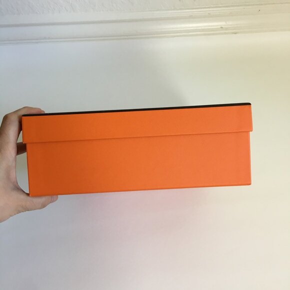 Hermes Square Gift Box with Fabric Cushion Tissue Paper Accessory Gift Box - Picture 5 of 14
